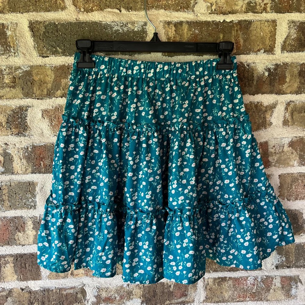 Shein Floral Skirt